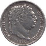 1816 SIXPENCE 1 ( VF )