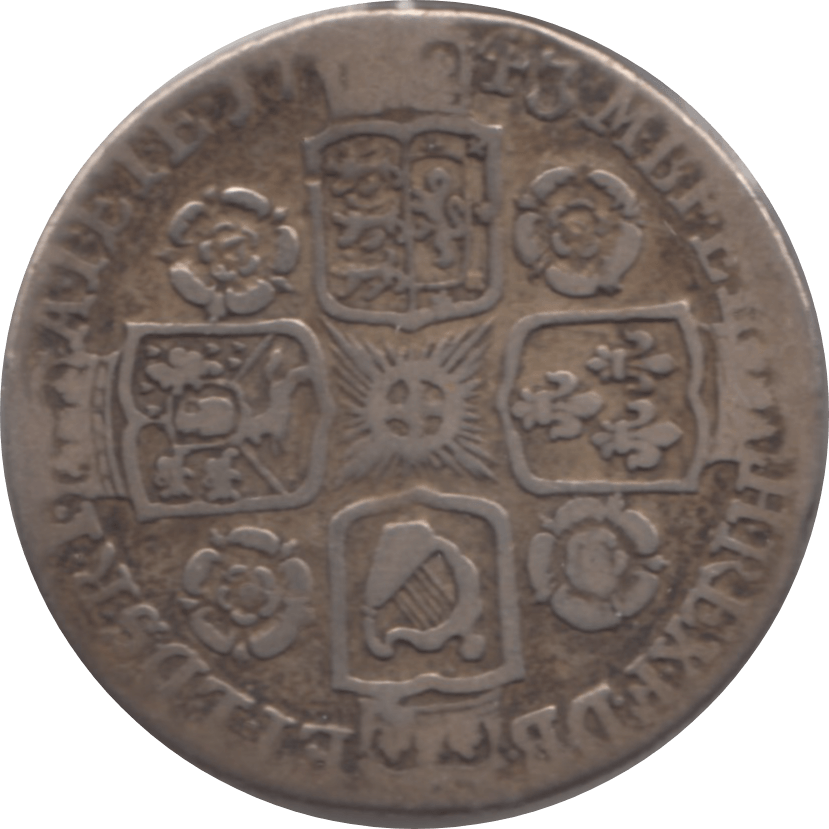 1743 SIXPENCE 1 ( NF )