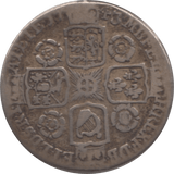 1743 SIXPENCE 1 ( NF )
