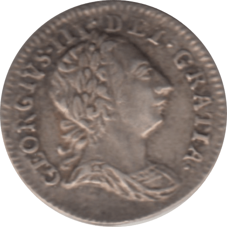 1766 MAUNDY ONE PENNY ( GVF )