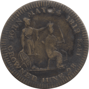 1837 QUEEN VICTORIA CORONATION MEDAL - Token - Cambridgeshire Coins