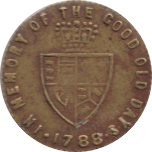 1788 GAMING TOKEN GEORGE III