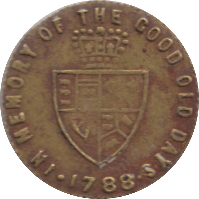 1788 GAMING TOKEN GEORGE III