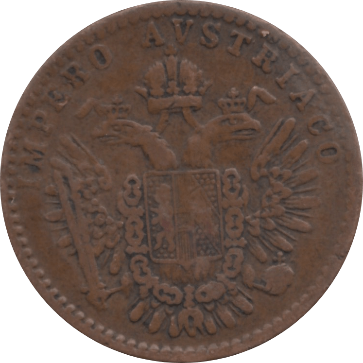 1852 ITALY 3 CENTESIMI - WORLD COINS - Cambridgeshire Coins