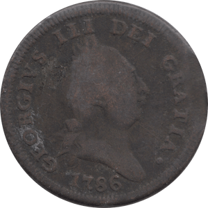 1786 ISLE OF MAN PENNY ( FAIR )