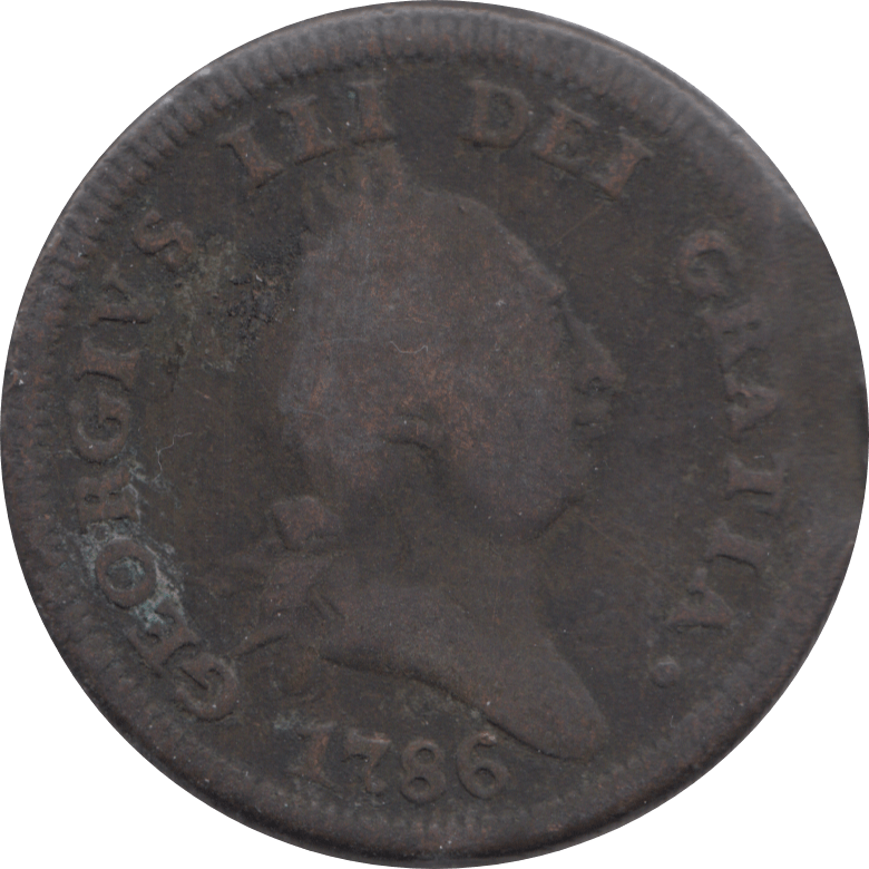 1786 ISLE OF MAN PENNY ( FAIR )