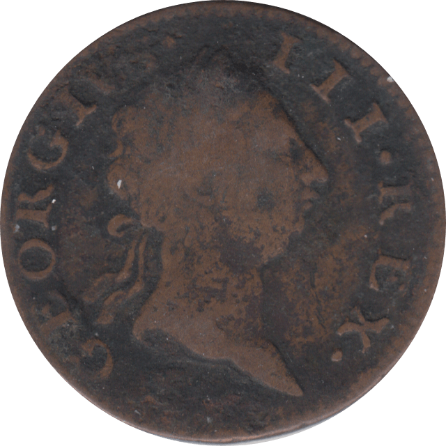 1769 IRELAND HALFPENNY ( FINE )