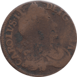 1680 IRELAND HALFPENNY ( FAIR )