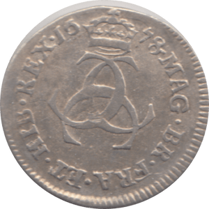 1678 MAUNDY THREEPENCE ( GVF )