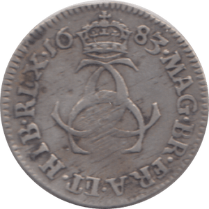 1683 MAUNDY THREEPENCE ( GF )