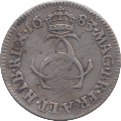 1683 MAUNDY THREEPENCE ( GF )