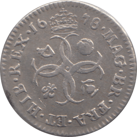 1678 MAUNDY FOURPENCE ( GVF )