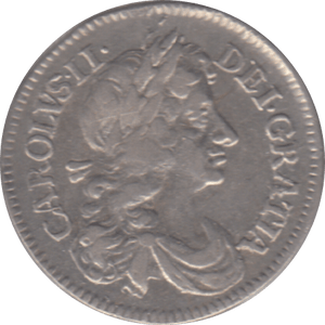 1678 MAUNDY FOURPENCE ( GVF )