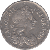 1678 MAUNDY FOURPENCE ( GVF )