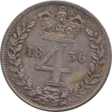 1836 MAUNDY FOURPENCE ( EF ) - Maundy Coins - Cambridgeshire Coins
