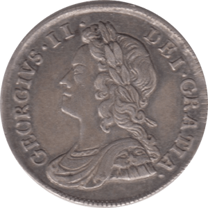 1732 MAUNDY FOURPENCE ( VF ) 1