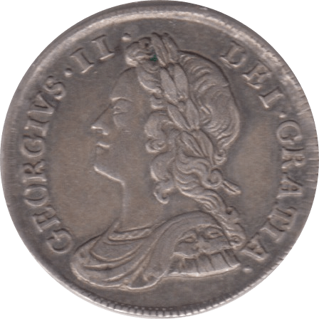 1732 MAUNDY FOURPENCE ( VF ) 1