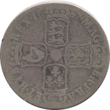 1687 HALFCROWN ( NF ) 1