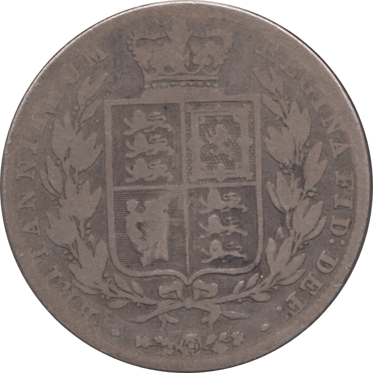 1844 HALFCROWN ( FAIR ) 1 - Halfcrown - Cambridgeshire Coins