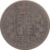 1844 HALFCROWN ( FAIR ) 1 - Halfcrown - Cambridgeshire Coins