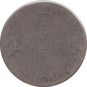 1687 HALFCROWN ( FAIR ) 1