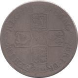 1707 HALFCROWN ( NF ) E 1