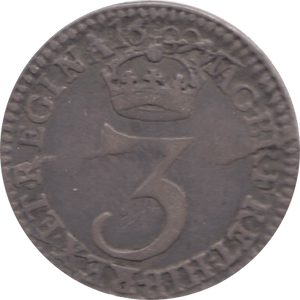 1689 MAUNDY THREEPENCE ( GF ) 1