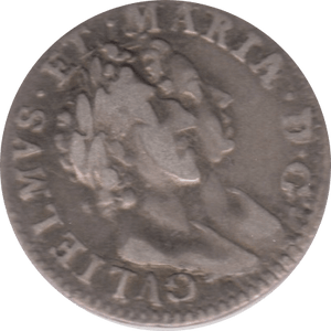 1689 MAUNDY THREEPENCE ( GF ) 1