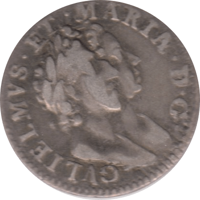 1689 MAUNDY THREEPENCE ( GF ) 1