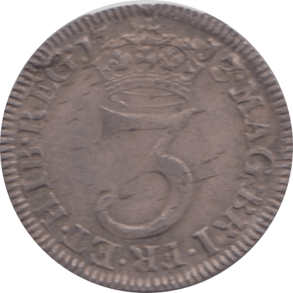 1713 MAUNDY THREEPENCE ( VF ) 1