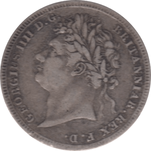 1827 MAUNDY THREEPENCE ( GF ) 1 - Maundy Coins - Cambridgeshire Coins