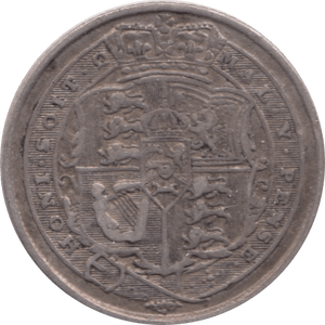 1818 SIXPENCE ( VF ) 1