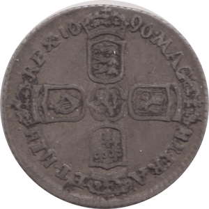 1696 SIXPENCE ( GF ) 1