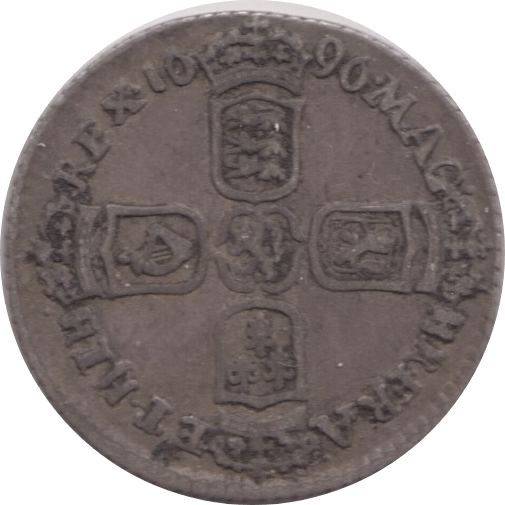 1696 SIXPENCE ( GF ) 1