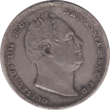 1834 SIXPENCE ( GF ) 1 - Sixpence - Cambridgeshire Coins