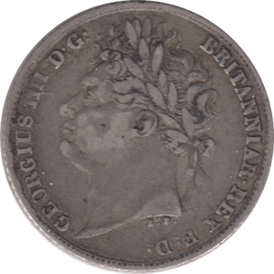 1824 SIXPENCE ( GF ) 1 - Sixpence - Cambridgeshire Coins