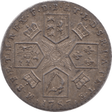 1787 SIXPENCE ( AUNC ) 1