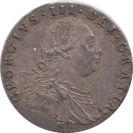 1787 SIXPENCE ( AUNC ) 1