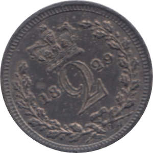 1829 MAUNDY TWOPENCE ( BU ) - Maundy Coins - Cambridgeshire Coins