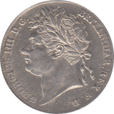 1827 MAUNDY FOURPENCE ( BU ) - Maundy Coins - Cambridgeshire Coins