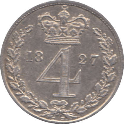 1827 MAUNDY FOURPENCE ( BU ) - Maundy Coins - Cambridgeshire Coins