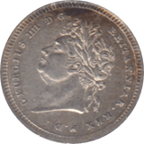 1827 MAUNDY TWOPENCE ( BU ) - Maundy Coins - Cambridgeshire Coins