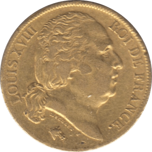 1819 GOLD 20 FRANCS FRANCE A