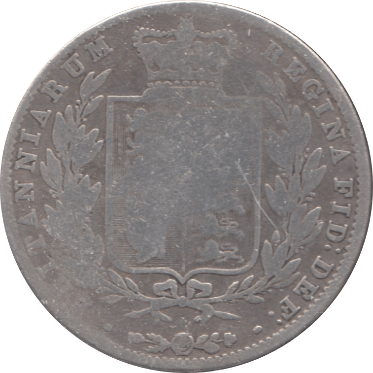 1844 HALFCROWN ( FAIR ) 1 - Halfcrown - Cambridgeshire Coins