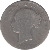 1844 HALFCROWN ( FAIR ) 1 - Halfcrown - Cambridgeshire Coins
