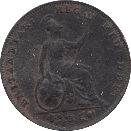 1841 FARTHING ( VF ) 1 - Farthing - Cambridgeshire Coins