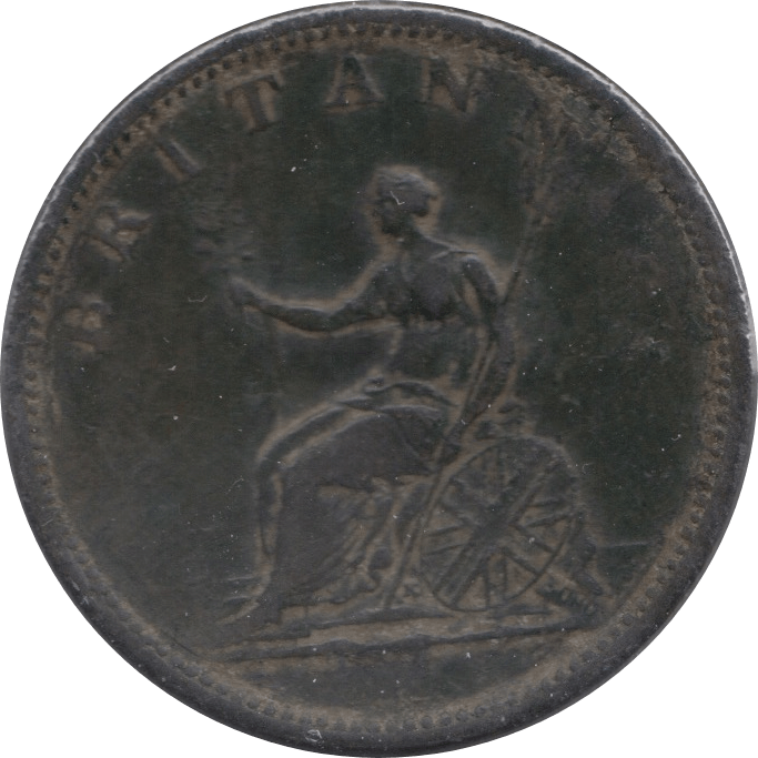 1806 HALFPENNY ( VF ) 1
