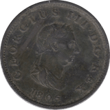 1806 HALFPENNY ( VF ) 1