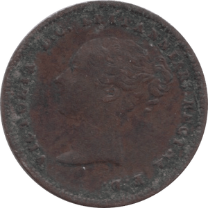 1843 HALF FARTHING ( GVF ) 1 - Half Farthing - Cambridgeshire Coins