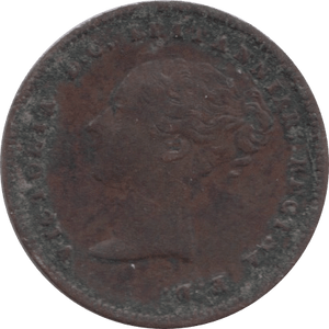 1843 HALF FARTHING ( GVF ) 1 - Half Farthing - Cambridgeshire Coins